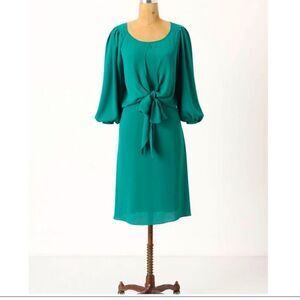 Maeve tie front dress